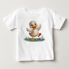 Camiseta Infantil de Pato Fofo
