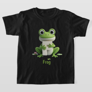 Camiseta Infantil de Sapo Fofo F é para Sapo Alf