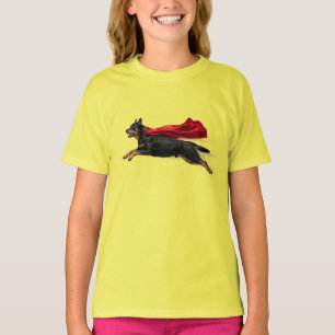 Camiseta infantil de super-herói engraçado do Rott