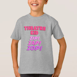 Camiseta Infantil de Teatro Zip-Zap-Zop