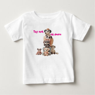 Camiseta Infantil de Urso de Pelúcia "Alma Pequena