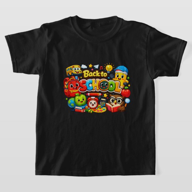 Camiseta Infantil de Volta às Aulas | Feliz Su (Postura )