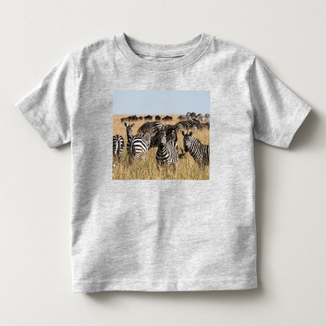 Camiseta infantil de zebra de Grant (Frente)