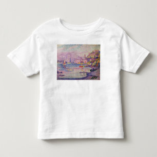 Camiseta Infantil Deixando o porto de Santo-Tropez, 1902