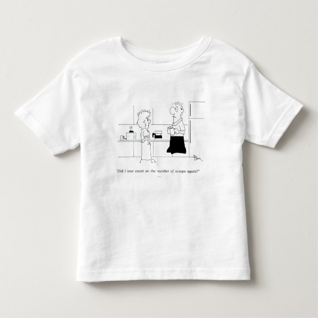 Camiseta Infantil Demasiado café (Frente)