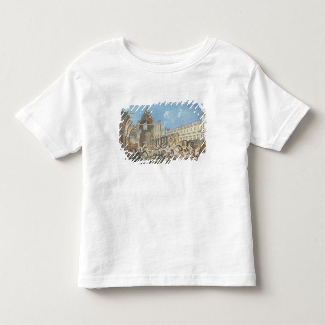 Camiseta Infantil Demolição do DES Cordeliers de Couvent, c.1802 (Frente)