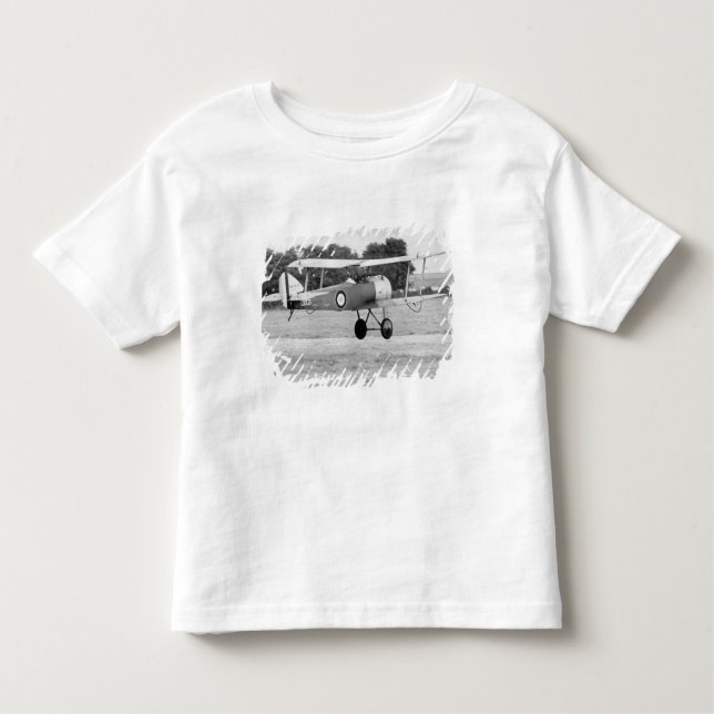 Camiseta Infantil Descolagem dos aviões de Sopwith (Frente)