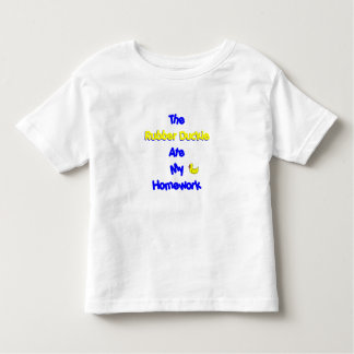 Camiseta Infantil desculpa dos trabalhos de casa