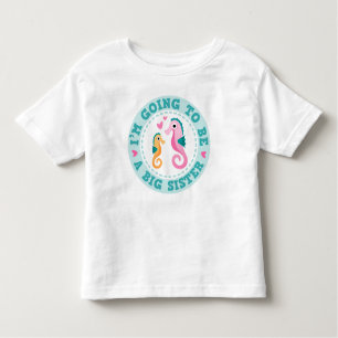 Camiseta Infantil Desenhos animados bonitos Im do cavalo marinho que