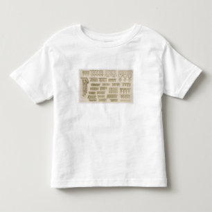 Camiseta Infantil Design islâmico para o cornice, o balcão e o