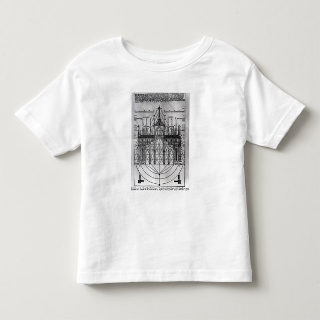Camiseta Infantil Design para a catedral de Milão (Frente)