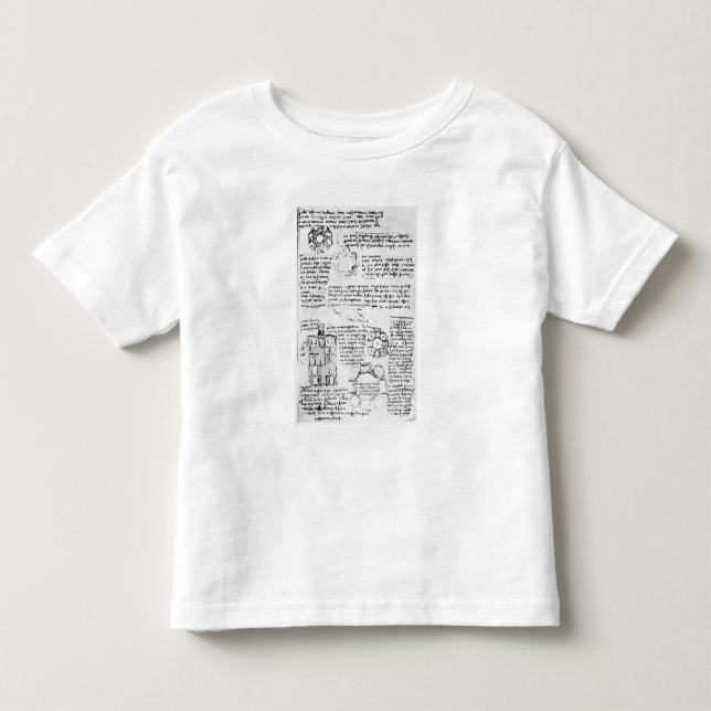Camiseta Infantil Design para um palácio e um parque (Frente)