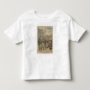 Camiseta Infantil Dia de casamento em Plougastel Brittany