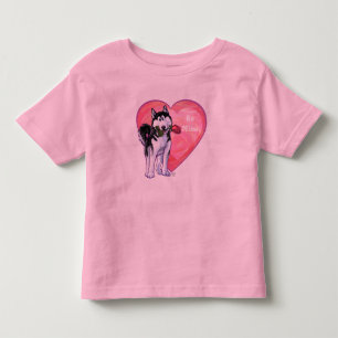 Camiseta Infantil Dia dos Namorados Husky