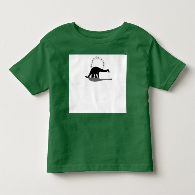Camiseta Infantil Dinossauro - Brontosaurus (Frente)