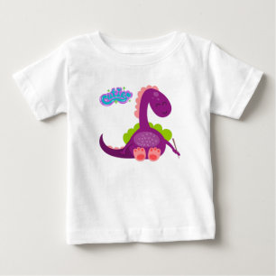 Camiseta Infantil Dinossauro Fofo