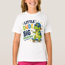 Camiseta Infantil Dinossauro Fofo