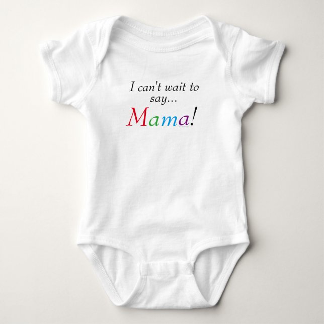 Camiseta Infantil Divertida com Frase da Mamãe do  (Frente)
