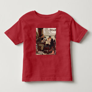 Camiseta Infantil Dizendo a benevolência por Norman Rockwell