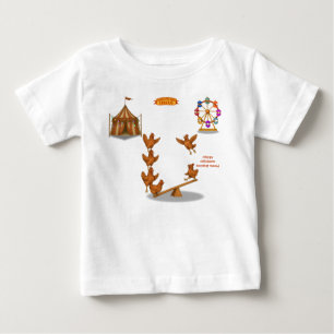 Camiseta Infantil do esquadrão de acrobatas Chirpy