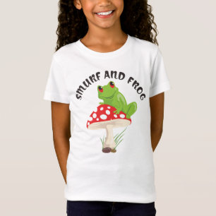 camiseta infantil do smurf e sapo