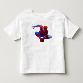 Camiseta Infantil do Super-Herói Aranha em Pose de