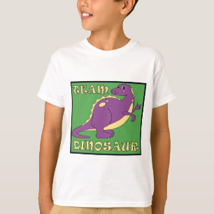 Camiseta infantil do Time dos Dinossauros