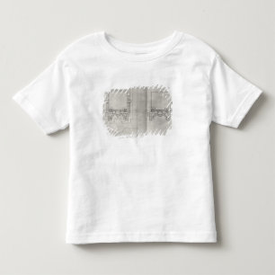 Camiseta Infantil Dois planos para o primeiro projeto para o Louvre