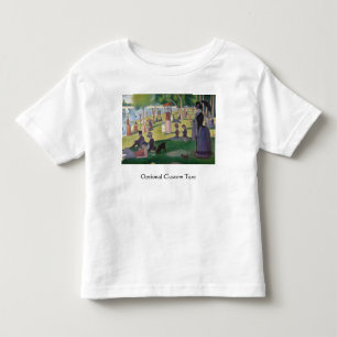 Camiseta Infantil Domingo à tarde na ilha do La Jatte grandioso