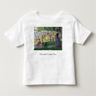Camiseta Infantil Domingo à tarde na ilha do La Jatte grandioso