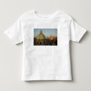 Camiseta Infantil Domínio da Igreja do Santo Francisco, Praga, Chec