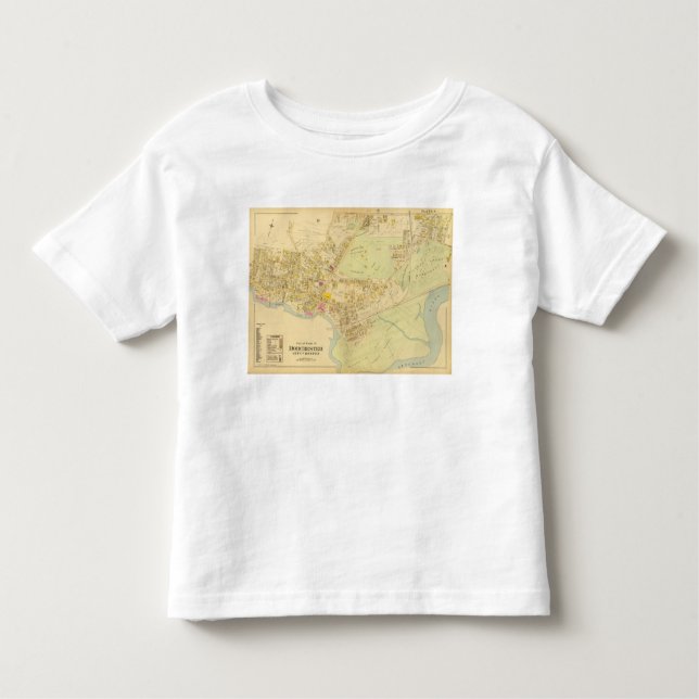 Camiseta Infantil Dorchester, Massachusetts 3 (Frente)