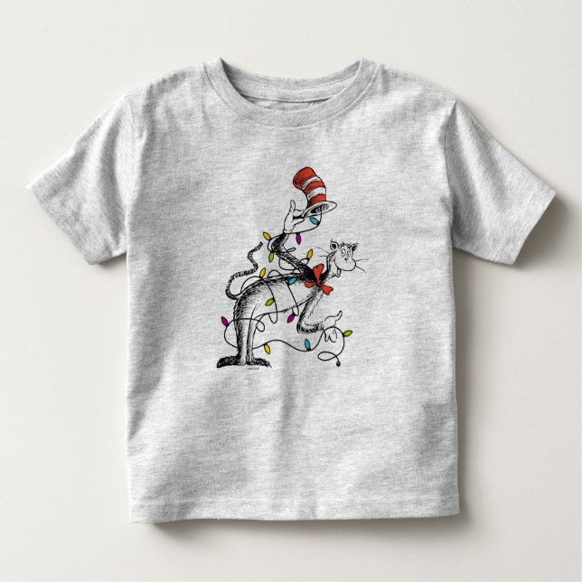 Camiseta Infantil Dr. Seuss | Grpolegadas | Gato Misquiívoro no Ha (Frente)