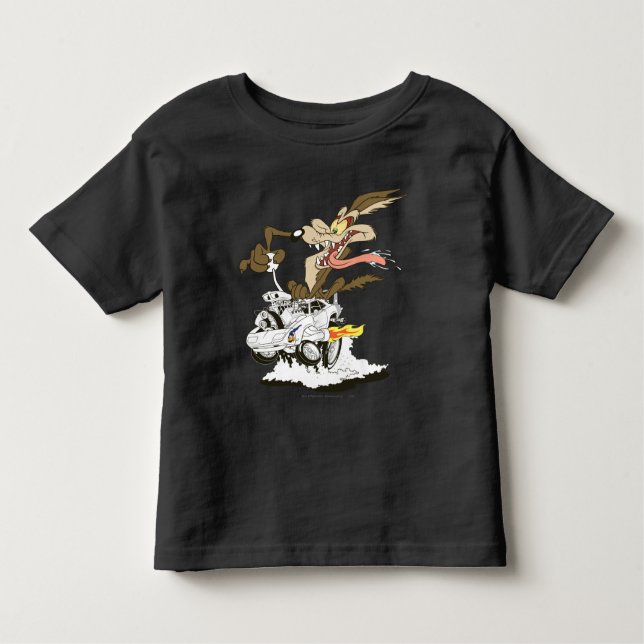 Camiseta Infantil Driver WILE E. COYOTE™ Crazy (Frente)