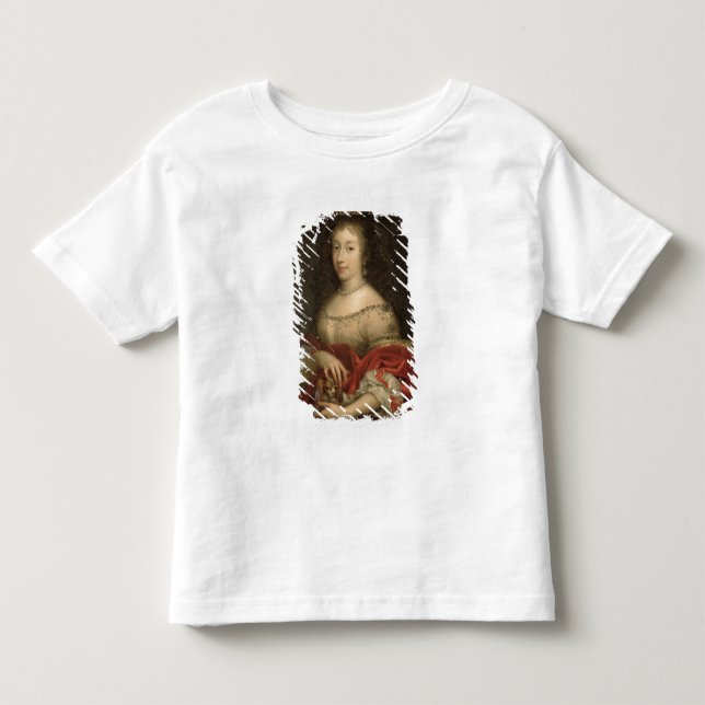 Camiseta Infantil Duquesa de Henrietta Anne de Orleans (Frente)