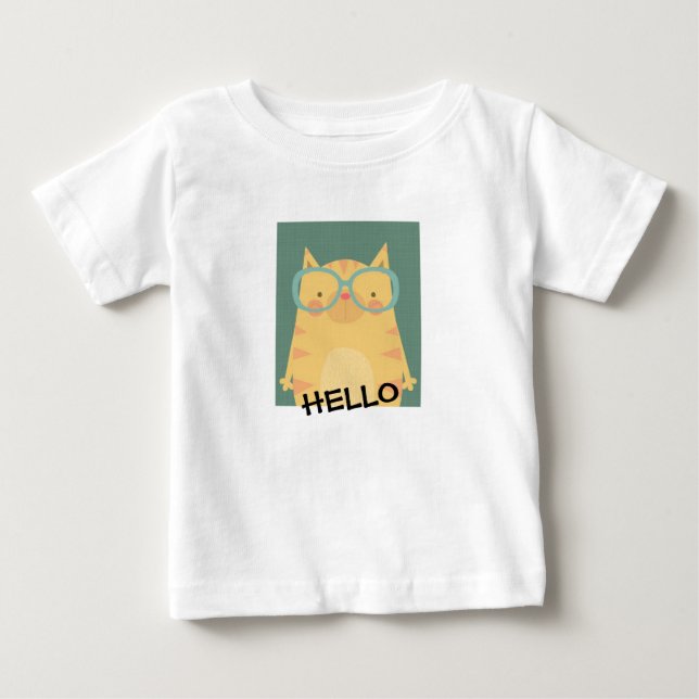 Camiseta Infantil e Bebê - OLÁ (Frente)