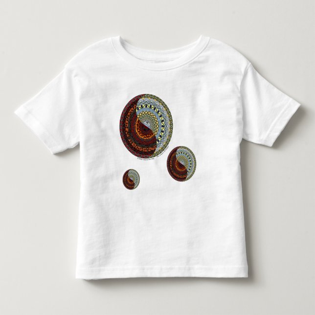 Camiseta Infantil e de Bebê Céu e Inferno (Frente)