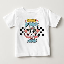 Camiseta Infantil Easter Some Bunny Loves You