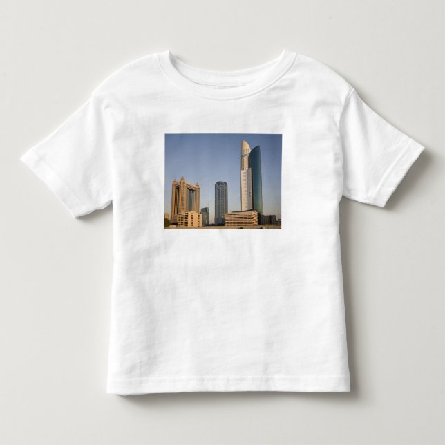 Camiseta Infantil EAU, Dubai. Park Place Tower e outros (Frente)