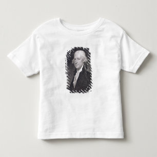 Camiseta Infantil Edward Shippen (1729-1806) gravado pelo poço de