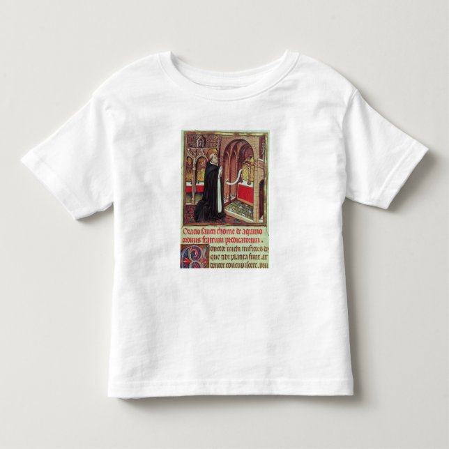 Camiseta Infantil EL de Aquinas'Libro de Horas de Alfonso (Frente)