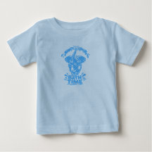 Camiseta Infantil Elefante na Hora do Banho – E Sp