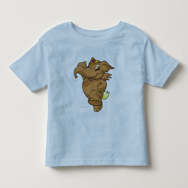 Camiseta Infantil Elephante Brown (Frente)