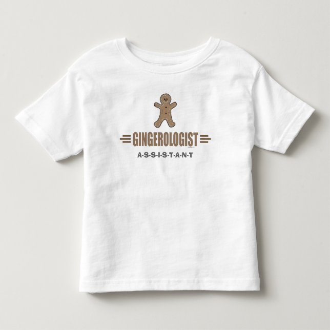 Camiseta Infantil Engraçado Gingerpão (Frente)