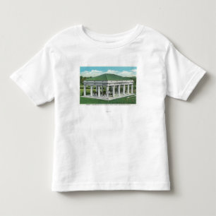 Camiseta Infantil Entrada memorável na opinião do cemitério do ca