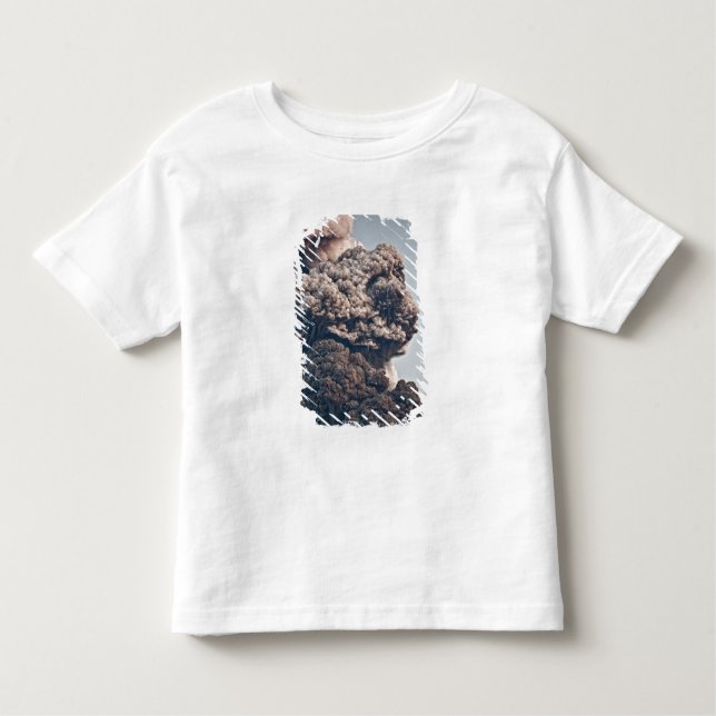 Camiseta Infantil Erupção vulcânica de Eyjafjalljokull (Frente)