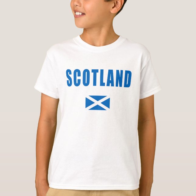 Camiseta Infantil Escócia (Frente)