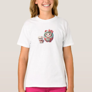 Camiseta infantil - Escuridão Japonesa Bonita com 