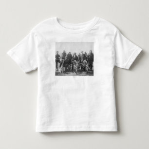 Camiseta Infantil Escuteiros de Lakota e soldados brancos levantados