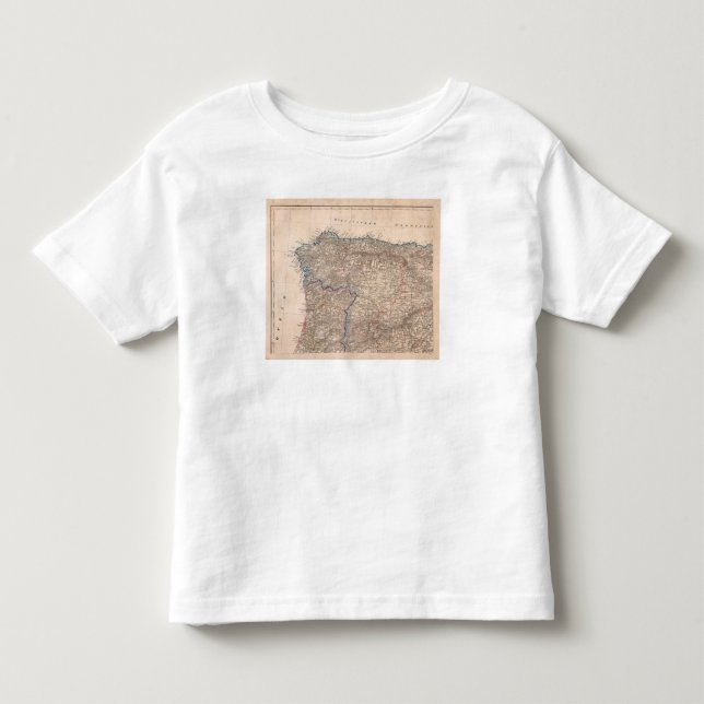 Camiseta Infantil Espanha do norte (Frente)